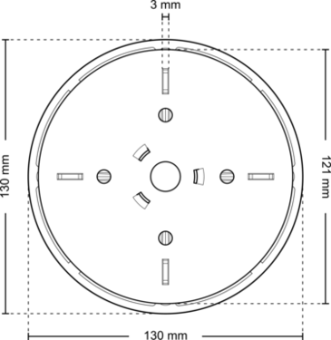 Dimensions alu 130 155 l3 top