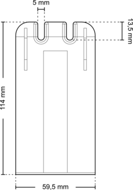 Dimensions rap kxl front