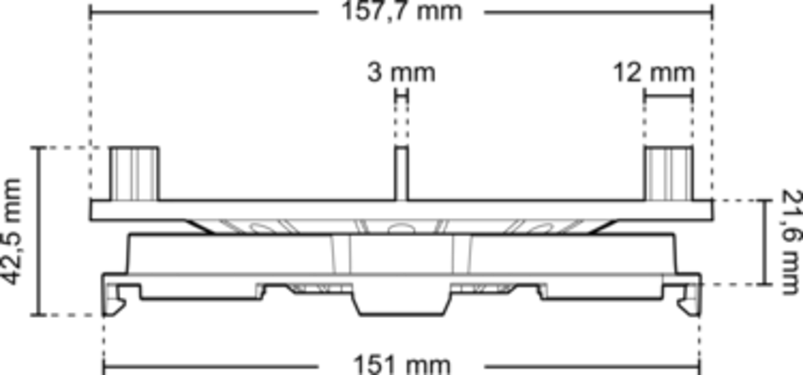 Dimensions akcw le145 front