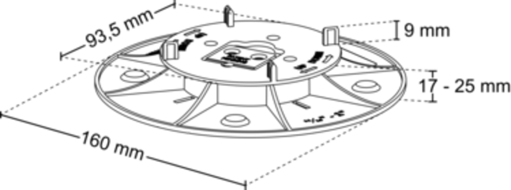 Rysunek techniczny CLE 017 025 L3 AD Oblique 2