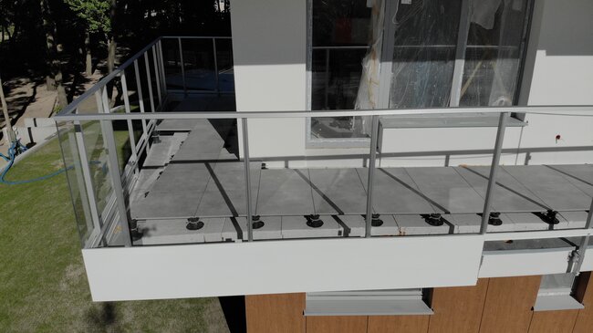 Tarasy wentylowane w kompleksie apartamentowym 3